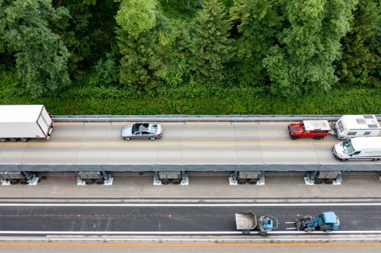 Die ASTRA Bridge im Einsatz