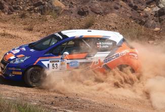 Schritt um Schritt strebt Schläppi den Titel im Deutschen Rallye-Cup an