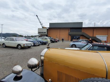 Classic trifft Bagger