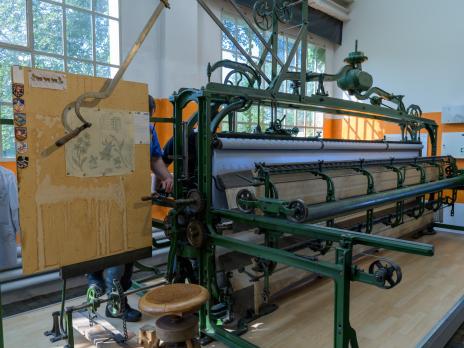 "Chlüpperi" Maschine im Saurer Museum Arbon