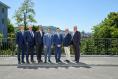 V. l. n. r.: Alex Farinelli, Michael Schäufele, Thomas Stadelmann, Philippe Maridor, Simone Gianini (Zentralpräsident), Nicolas Leuba, Christian Müller
