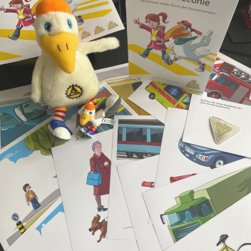 ACS Lehrmittel für Kinder im Strassenverkehr.